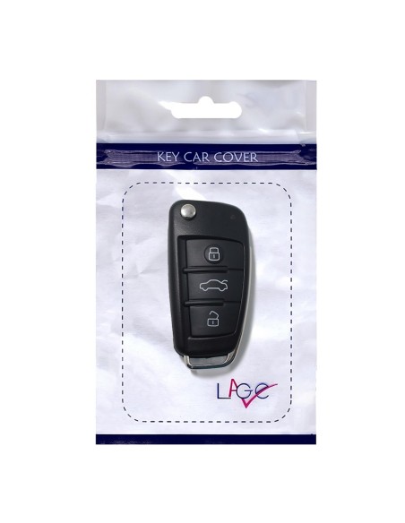 Ricambio Chiave 3 Tasti Guscio con Lama per Telecomando Audi A1 A3 A4 A6 A8 TT Q5 Q7 R8 S3 S4 S6 RS4 RS6 Nero