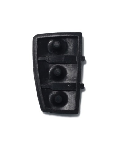 Pulsanti di Ricambio in Silicone per Chiave Telecomando 3 Tasti Audi A1 A3 A4 A6 A8 TT Q5 Q7 R8 S4 S6 Nero