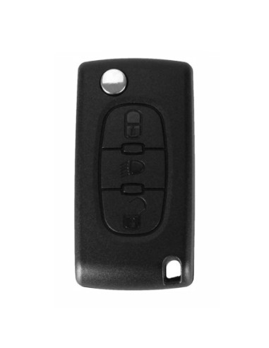 Ricambio Chiave per Telecomando Citroen C2 C3 C4 C5 C6 C8 Xsara Picasso Guscio con Lama 3 Tasti
