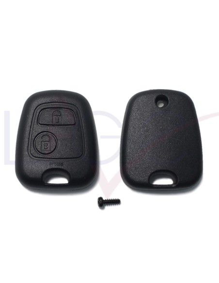 Guscio per Chiave Citroen C3 Peugeot Toyota 2 Tasti Guscio Scocca di plastica Telecomando