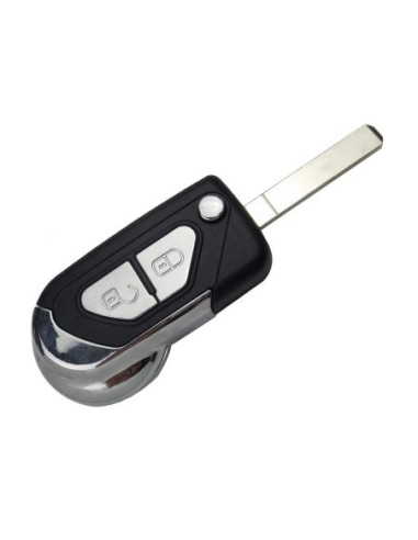 Ricambio Chiave per Telecomando Citroen DS3 C3 C4 C5 Guscio con Lama a 2 Tasti