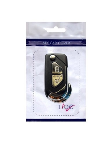 Ricambio Chiave per Telecomando Citroen DS3 C3 C4 C5 Guscio con Lama a 2 Tasti