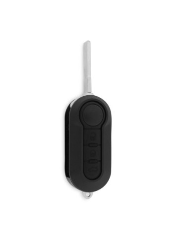 Ricambio Chiave Fiat per Telecomando Grande Punto Evo Panda 500 L Bravo Stilo e Lancia Y Delta Musa Guscio con Lama a 3 Tasti