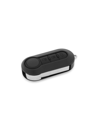 Ricambio Chiave Fiat per Telecomando Grande Punto Evo Panda 500 L Bravo Stilo e Lancia Y Delta Musa Guscio con Lama a 3 Tasti