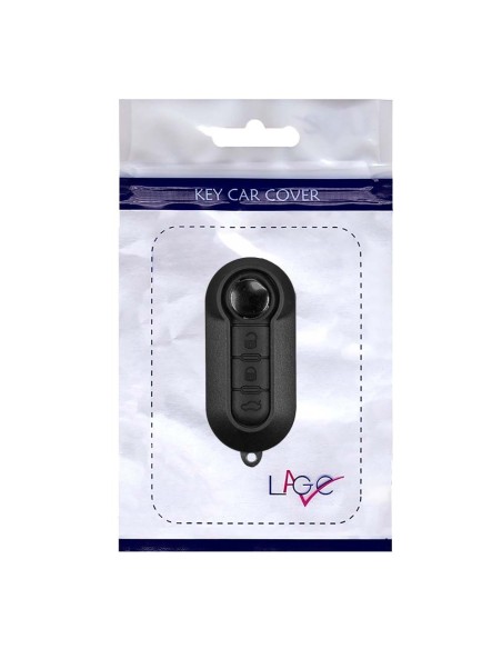 Ricambio Chiave Fiat per Telecomando Grande Punto Evo Panda 500 L Bravo Stilo e Lancia Y Delta Musa Guscio con Lama a 3 Tasti