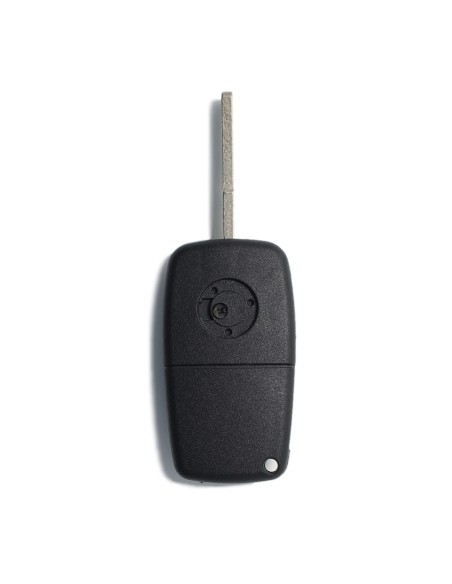 Ricambio Chiave 3 Tasti Guscio con Lama per Telecomando Fiat Ducato e Doblò Nero