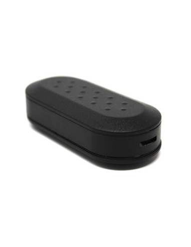 Guscio in Plastica Rigida Cover Chiave per Telecomando Fiat Grande Punto Evo Panda Bravo Stilo 500 L e Lancia Y Delta Musa Nero