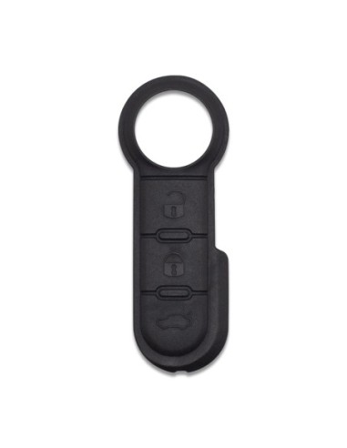 Pulsanti di Ricambio per Chiave Telecomando Fiat Grande Punto Evo Panda Bravo Stilo 500 Lancia Y Delta Musa Nero