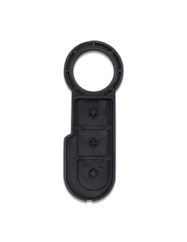 Pulsanti di Ricambio per Chiave Telecomando Fiat Grande Punto Evo Panda Bravo Stilo 500 Lancia Y Delta Musa Nero