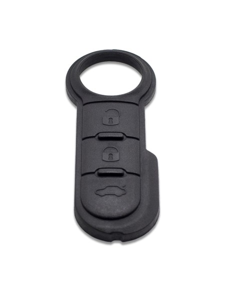 Pulsanti di Ricambio per Chiave Telecomando Fiat Grande Punto Evo Panda Bravo Stilo 500 Lancia Y Delta Musa Nero