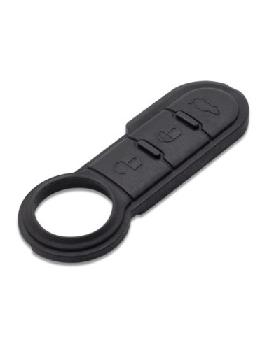 Pulsanti di Ricambio per Chiave Telecomando Fiat Grande Punto Evo Panda Bravo Stilo 500 Lancia Y Delta Musa Nero