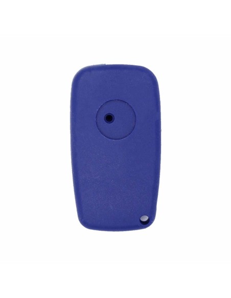 Ricambio Chiave per Telecomando Fiat Blu 3 Tasti Guscio con Lama Panda Grande Punto Bravo Stilo Ducato Ulysse Doblò