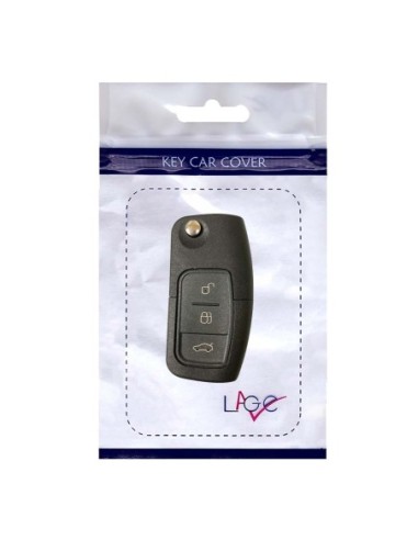 Ricambio Chiave per Telecomando Ford Focus Mondeo Fusion Fiesta Ka Kuga S-Max C-Max Galaxy Guscio con Lama 3 Tasti