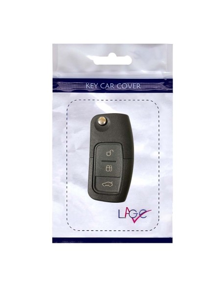 Ricambio Chiave per Telecomando Ford Focus Mondeo Fusion Fiesta Ka Kuga S-Max C-Max Galaxy Guscio con Lama 3 Tasti