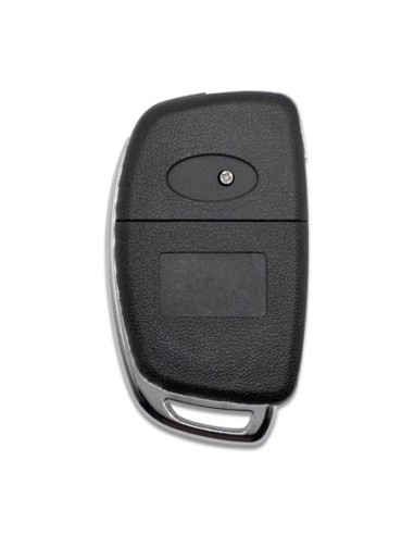 Ricambio Chiave 4 Tasti Guscio con Lama per Telecomando Hyundai Santa Fe i40 ix45 Sonata Tucson Ioniq Accent Elantra i10 i20 ix25 ix35