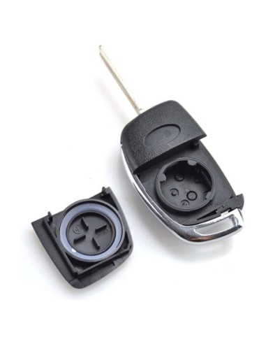 Ricambio Chiave 4 Tasti Guscio con Lama per Telecomando Hyundai Santa Fe i40 ix45 Sonata Tucson Ioniq Accent Elantra i10 i20 ix25 ix35