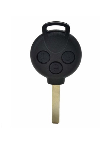 Ricambio Chiave 3 Tasti Guscio con Lama per Telecomando Mercedes Benz Smart 451 ForTwo ForFour Roadster Crossblade City Coupe City Cabrio