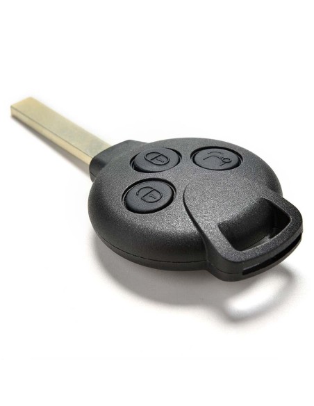 Ricambio Chiave 3 Tasti Guscio con Lama per Telecomando Mercedes Benz Smart 451 ForTwo ForFour Roadster Crossblade City Coupe City Cabrio