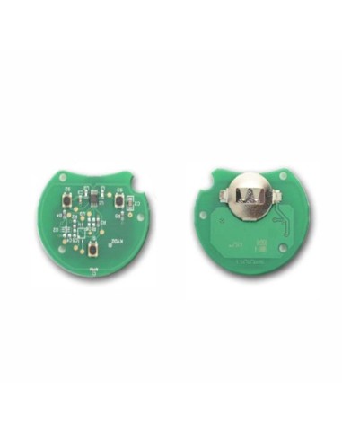 Guscio con Lama Ricambio Chiave 3 Tasti con Batteria e Trasponder per Telecomando Mercedes Benz Smart ForTwo 450 Roadster Crossblade City Coupe City Cabrio Nero