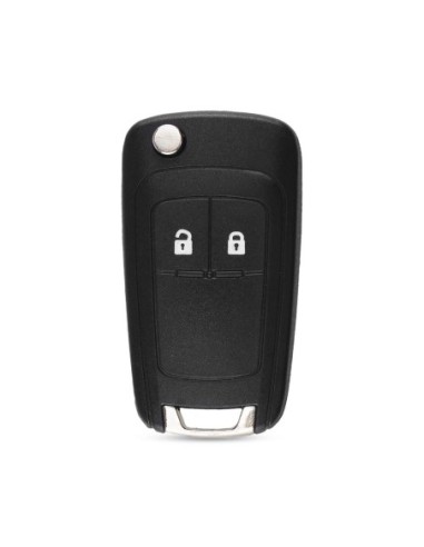 Ricambio Chiave per Telecomando Opel Adam Astra Corsa Mokka Insignia Meriva Zafira Vauxhall Guscio con Lama a 2 Tasti