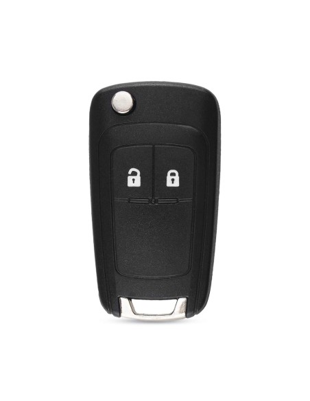 Ricambio Chiave per Telecomando Opel Adam Astra Corsa Mokka Insignia Meriva Zafira Vauxhall Guscio con Lama a 2 Tasti