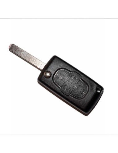 Ricambio Chiave per Telecomando Peugeot 807 1007 1008 Citroen C8 Guscio con Lama 4 Tasti