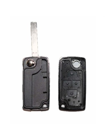 Ricambio Chiave per Telecomando Peugeot 807 1007 1008 Citroen C8 Guscio con Lama 4 Tasti