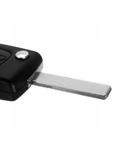 Ricambio Chiave per Telecomando Peugeot 107 207 306 307 308 407 607 3008 5008 Guscio con Lama 3 Tasti