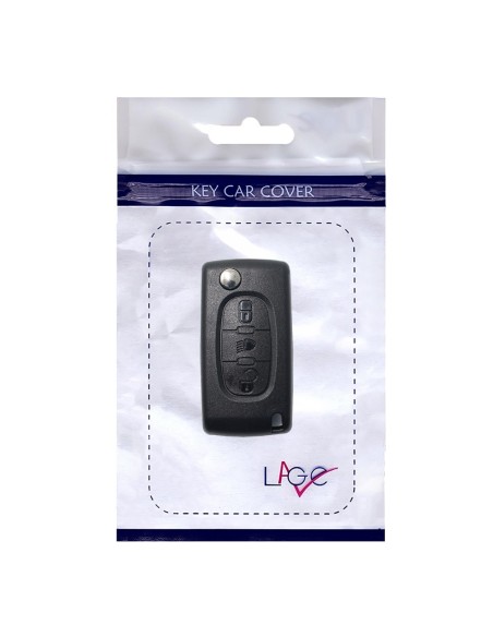 Ricambio Chiave per Telecomando Peugeot 106 107 205 206 207 208 306 307 308 309 406 407 408 806 Citroen C1 C2 C3 C4 C5 Berlingo XSARA Picasso Saxò Guscio con Lama 3 Tasti