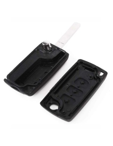 Ricambio Chiave per Telecomando Peugeot 207 307 407 3008 5008 Guscio con Lama a 3 Tasti
