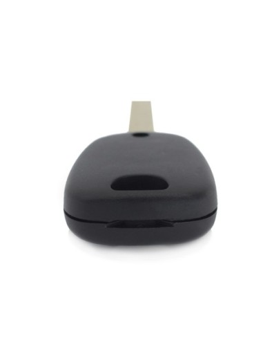 Ricambio Chiave 2 Tasti Guscio con Lama per Telecomando Peugeot Nero  103 106 107 206 207 307 308 406 407 508 806 1007