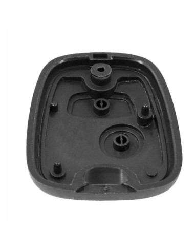 Guscio Cover Scocca Frontale Chiave Telecomando 2 Tasti Peugeot Nero  103 106 107 206 207 307 308 406 407 508 806 1007