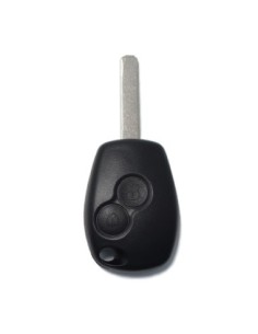 Ricambio Chiave 2 Tasti Guscio con Lama per Telecomando Renault Nero  Clio Modus Twingo Kangoo