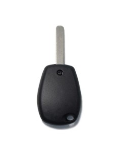 Ricambio Chiave 2 Tasti Guscio con Lama per Telecomando Renault Nero  Clio Modus Twingo Kangoo 2