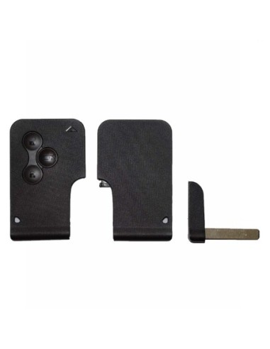 Ricambio Chiave per Telecomando Renault Clio Logan Megane Koleos Scenic Modus Espace Kangoo Twingo Kadjar Guscio con Lama 3 Tasti