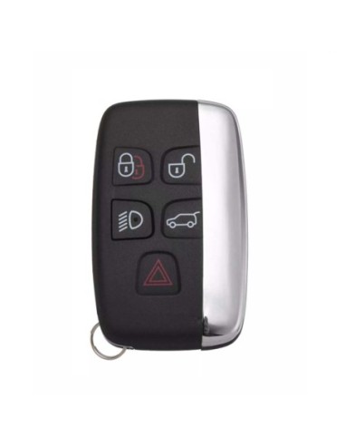 Ricambio Chiave per Telecomando Land Rover Range Rover Sport Evoque LR4 Freelander Discovery Guscio a 5 Tasti