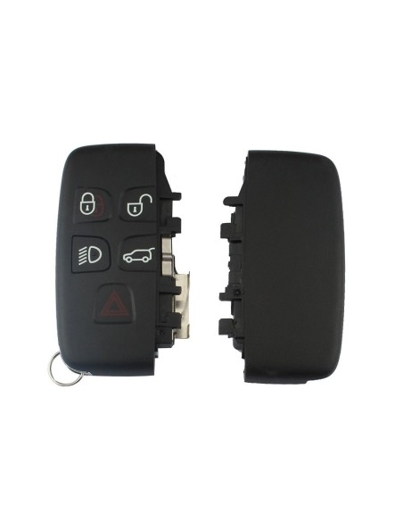 Ricambio Chiave per Telecomando Land Rover Range Rover Sport Evoque LR4 Freelander Discovery Guscio a 5 Tasti