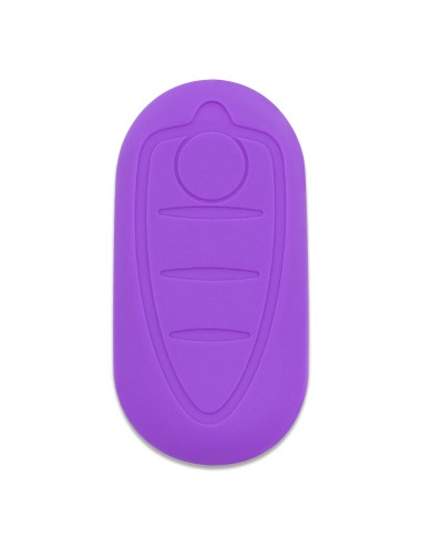Guscio in Silicone Cover Chiave per Telecomando Alfa Romeo MiTo Giulietta Brera 159 Portachiave Viola