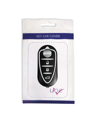 Chiave di Ricambio NERA per Alfa Romeo MiTo Giulietta Brera 159 con Lama SENZA ELETTRONICA