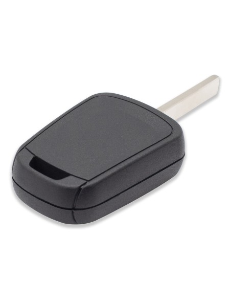 Scocca per Chiave a 2 Tasti Compatibile con Opel Astra, Insignia, Meriva, Zafira, Mokka, Chevrolet Orlando, Aveo, Guscio Cover Ricambio Telecomando in Plastica con Lama