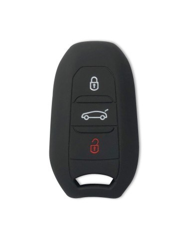 Guscio Chiave Nero Citroen/Peugeot per Chiavi Keyless Modelli di Riferimento per Citroen C4 Grand Picasso C4 Picasso Peugeot 308 508 3008 5008