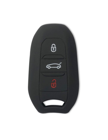 Guscio Chiave Nero Citroen/Peugeot per Chiavi Keyless Modelli di Riferimento per Citroen C4 Grand Picasso C4 Picasso Peugeot 308 508 3008 5008