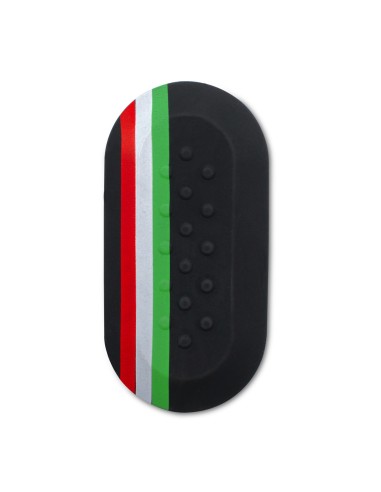 Cover Chiave per Fiat 500 Punto e Lancia, Copri Telecomando per Auto in Silicone con bandiera italiana