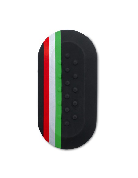 Cover Chiave per Fiat 500 Punto e Lancia, Copri Telecomando per Auto in Silicone con bandiera italiana