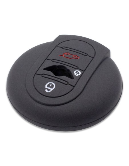 Guscio in Silicone per Chiave Mini Cooper, One, Hatchback, Clubman, Countryman - NERO