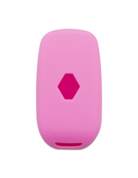 Guscio in Silicone Cover per Renault Clio, Captur, Megane, Scenic, Kangoo - ROSA