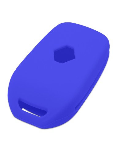 Guscio in Silicone Cover per Renault Clio, Captur, Megane, Scenic, Kangoo - BLU