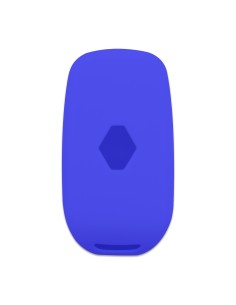 Guscio in Silicone Cover per Renault Clio, Captur, Megane, Scenic, Kangoo - BLU 2