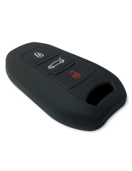 Guscio Chiave Nero Citroen/Peugeot per Chiavi Keyless Modelli di Riferimento per Citroen C4 Grand Picasso C4 Picasso Peugeot 308 508 3008 5008