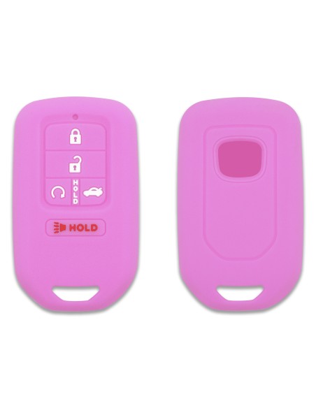 Guscio Chiave Compatibile con Honda Civic, CR-V, Accord, HR-V, Odyssey, Pilot - ROSA